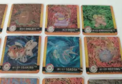 Pokemon, 3D Action Flipz, Artbox 1999 Nintendo CCG Game Card, set of 26 - Image 5