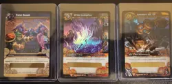 World of Warcraft TCG Unscratched Grim Campfire Loot Card + Paint Bomb & Lil' XT - Image 1