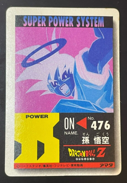 Dragon Ball Z Card No.936 Goku TCG Holo Rare Amada Made in Japan - Image 2