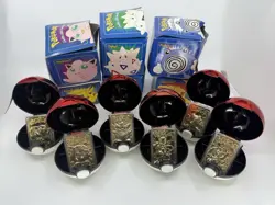 Pokemon 23K Gold Plated Cards Limited Edition FULL Set of 6 Burger King 1999 - Image 1
