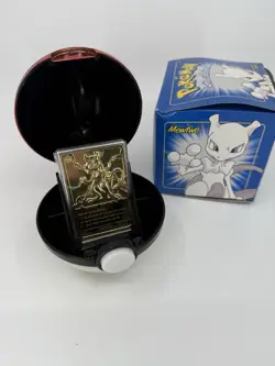 Pokemon 23K Gold Plated Cards Limited Edition FULL Set of 6 Burger King 1999 - Image 4
