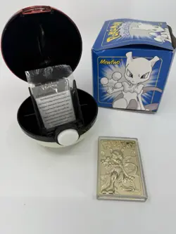 Pokemon 23K Gold Plated Cards Limited Edition FULL Set of 6 Burger King 1999 - Image 5