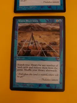 Mana Severance x2 rare Tempest. Old Vintage. Magic the Gathering Card. - Image 2