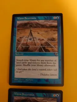 Mana Severance x2 rare Tempest. Old Vintage. Magic the Gathering Card. - Image 3