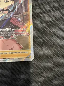 Pokemon Marnie Full Art Holo Ultra Rare Card 200/202 Sword & Shield Base Set - Image 3