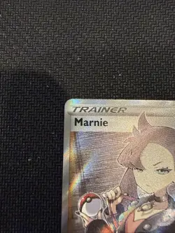 Pokemon Marnie Full Art Holo Ultra Rare Card 200/202 Sword & Shield Base Set - Image 5