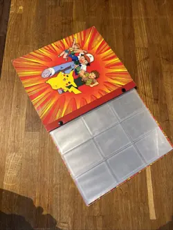 Pokemon TOPPS trading Cards Folder Binder - Image 2