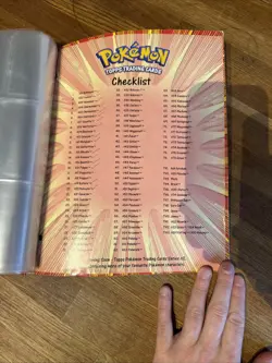 Pokemon TOPPS trading Cards Folder Binder - Image 3