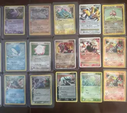 Lot of 90 ALL HOLO Vintage Pokemon Card Binder Collection - Image 2