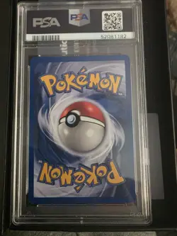 Wigglytuff 19/130 - Holo Rare Base Set 2 Pokemon Card NM graded PSA 7 - Image 2