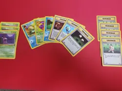 Lot of 13: Fossil 1st Edition Pokemon TCG Cards - Lot #32 - Image 1