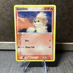 Pokemon Card 2006 Trainer Kit Growlithe 4/12 - Image 1