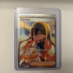 Pokemon TCG Carmine Special Illustration Rare Trainer card - Image 2