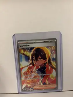 Pokemon TCG Carmine Special Illustration Rare Trainer card - Image 3