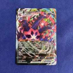 Pokemon Card - Eternatus VMAX SWSH045 Sword & Shield Black Star Promo - NM - Image 1