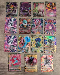 (15 Ct Lot) Super Rare ONLY Dragon Ball Super Masters CCG Card Game TCG SR Rare - Image 3