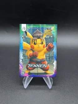 Tekken Holo Pikachu Cosplay Set 2025 Pokemon Chase Card 141 - Image 1