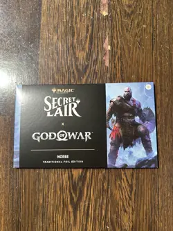 Secret Lair x God of War: Norse FOIL - In Hand - Image 1
