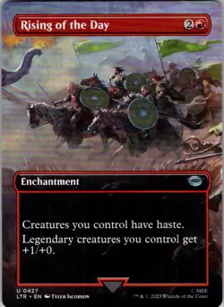 Magic | LTR | Rising of the Day (Borderless) | 427 | Normal | NM - Image 1