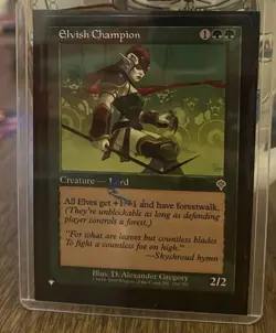 MTG - Elvish Champion - The List - 186/350 - NM - Magic the Gathering - Image 1