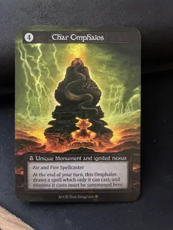 Char Omphalos Sorcery Gothic Unique NM - Image 1