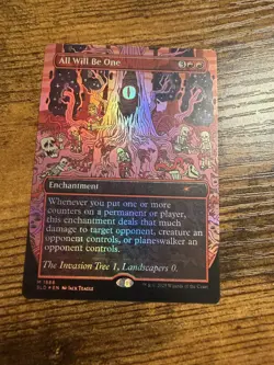 MTG Magic The Gathering All Will Be One Mythic FOIL Showcase Secret Lair Drop! - Image 1