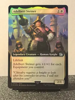 Adelbert Steiner (Extended Art) Final Fantasy Foil - Image 1