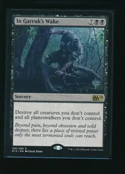 MTG In Garruk's Wake 100/269 Promo Pack Magic 2015 - Image 1