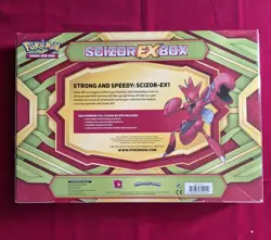 POKEMON TCG: SCIZOR EX XY EVOLUTIONS COLLECTION BOX New Factory Sealed - Image 2
