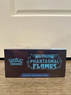 Auc#1 Pokemon Mega Evolution Phantasmal Flames Elite Trainer Box ETB Sealed New - Image 5