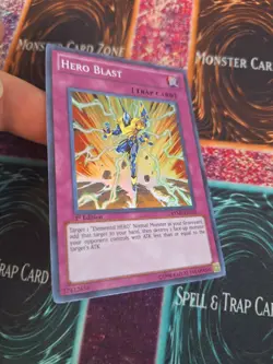 Yu-Gi-Oh! Hero Blast RYMP-EN032 Super Rare 1st Edition Near Mint - Image 2