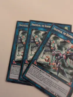 Yugioh 3X Hraesvelgr, The Desperate Doom Eagle RIRA-EN082 NM - Image 1