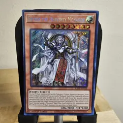 Ehther The Heavenly Monarch - Secret Rare 1st Edition RA04-EN018 - NM - YuGiOh - Image 1