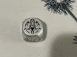 Silver Virtue - Metal Dice X1 - Tales of Ecclesia - Mana Moon Yugioh Tri-Brigade - Image 4