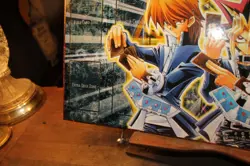 Konami 1996 Yu Gi Oh Play Mat Board Game Screen - Image 4