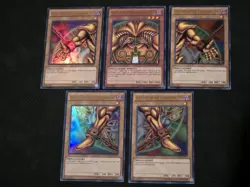 Exodia Complete Set YGLD-ENA17, 18, 19, 20, 21 Ultra Rare Unl. Ed NM Yugioh - Image 1