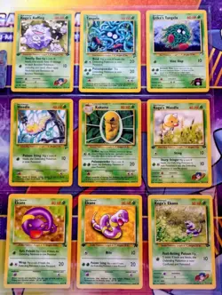 Pokemon TCG: WOTC Vintage Binder Collection Lot 100 Plus Cards 1st Edition - Image 1