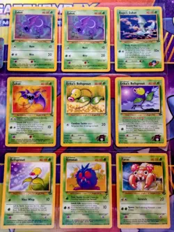 Pokemon TCG: WOTC Vintage Binder Collection Lot 100 Plus Cards 1st Edition - Image 3