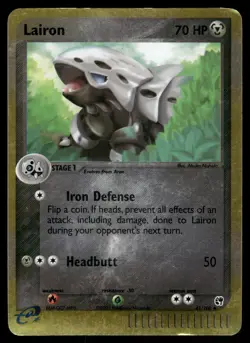 Lairon Reverse Holo HP 41/100 Sandstorm Pokemon Card - Image 1