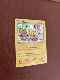 Pokemon Trading Card TCG Pikachu TCG XY95 Black Star Promo Holo Card - Image 2