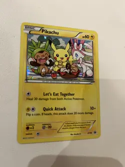 Pokemon Trading Card TCG Pikachu TCG XY95 Black Star Promo Holo Card - Image 4