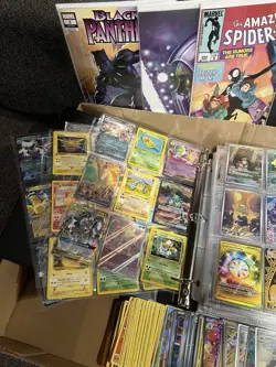 Entire Box Pokemon Card Collection Lot 60+ Page binder Wotc Holos Vintage More - Image 3