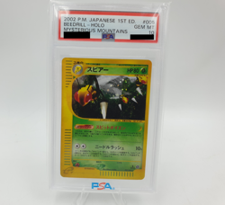 Beedrill 005/088 PSA 10 Holo 2002 1st Edition Mysterious Mountain Pokemon Card - Image 2