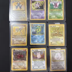 Pokemon Bulk Wotc 9 Card Vintage Lot HOLO/Shadowless Unlimited LP-MP LOT 2 - Image 1