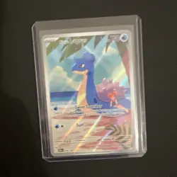 Pokemon TCG Destined Rivals Misty's Lapras Full Art Holo Card 194/182 - Image 1