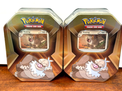 Pokemon TCG: trading Card Game Brand New Factory Sealed SLAKING 180 TINS-2 TINS - Image 1