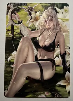 SEXY HEROINE WAIFU Zero DRAKENGARD ACG PREMIUM HOLOFOIL CARD NM - Image 2