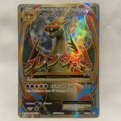 Pokemon TCG Mega-Charizard-EX XY Evolutions Holo Full Art Card 101/108 - Image 1