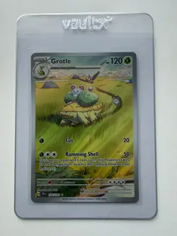 Pokemon Card Grotle 164/162 Temporal Forces Holo Illustration Rare - NM / M - Image 4