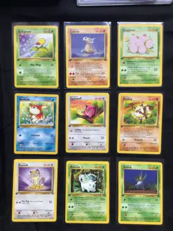 Pokemon Cards: 1st Edition Jungle 14 Card Non-Holo Lot - Image 1